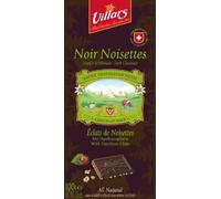 Villars - Dark & Hazelnuts Chocolate Bar - 100g