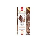 Villars Tablette Héritage 1901 Noir Café Crisps de Capuccino 100g