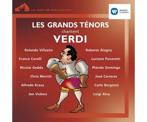 VILLAZON/ALAGNA/CORELLI/DOMING - GRANDS TENORS CHANTENT VERDI CD NEUF VERDI