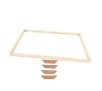 VILLCASE 1 Ensemble Cadre pour Peinture Numérique Kit de Diy Cadre Détachable pour Toile pour Décoration Intérieure pour Salon et Bureau