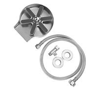 VILLCASE 1 Ensemble Rinçage de lavabo rinceur de verre d'évier de cuisine évier verre rinceur évier gobelet r rince- silicone en acier inoxydable