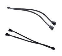 VILLCASE 1 Jeu Câble Répartiteur Pwm Broches Pour Ventilateur De Boîtier Pc Adaptateur Pin Pin Pack De Câbles Pour Refroidissement Cpu 4 Pièces