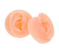 VILLCASE 1 Paire Modèle d'oreille De Simulation Modèle De Perçage d'oreille Modèle d'oreille Humaine Support De Collier De Bureau Présentoir Petit Support À Bijoux Organisateur De Bijoux