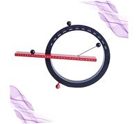 VILLCASE 1 Pc Décorations De Noël Décoration D'intérieur Horloge Boules Magnétiques Calendrier Magnétique Horloge Calendrier Perpétuel Calendrier 2024 Bureau Force Magnétique Accessoires