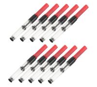 VILLCASE 10 Pièces Fountain Pen Ink Converter Refillable Ink Filler Twist Mechanism Smooth Stable Flow For Office School Travel