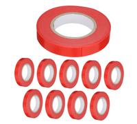 VILLCASE 10 Rouleaux Ruban de Jardinage PVC Extensible Ruban Autoadhésif pour Tuteurage Vignes Tomates Cerises et Raisins Liens de Plantes Réutilisables Dommage