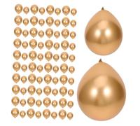 VILLCASE 100 Ballons Dorés De Différentes Tailles : 30,5 cm Et 25,4 cm, Guirlande De Ballons - Kit D'arche Pour Décorations De Fête De Remise De Diplôme, Anniversaire, Baby Shower,