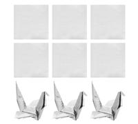 VILLCASE 100 Feuilles Origami Carrées 10X10Cm Papier Coloré Pailleté Pour Artisanat Créatif Et Loisirs D'Enfants