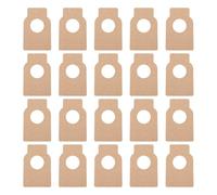 VILLCASE 100 pièces Étiquettes Papier Kraft pour Bouteilles de Vin Résistantes et Personnalisables pour Cave et Décorations Adaptées Aux Goulots Standards
