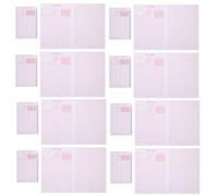 VILLCASE 100 Pièces Feuilles de Réponses pour Tests Administratifs en Papier Cartonné, Organisation et Écriture Fluide pour Examens Standardisés en Classe
