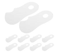 VILLCASE 100 Pièces Formes en Carton pour Chaussettes Courtes, Carte | Gabarits Courbés 22, 5x9, 2cm, Usage Boutique et Quotidien, Support Ergonomique, Entretien Facile