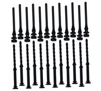 VILLCASE 100 Pièces Vibration Rubber Fan Mount Screws For Pc Cooling Systems Shockproof Computer Case Cooling Fan Mounts Fit For Gaming Desktops And Server Racks Easy Installation And Noise