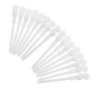 VILLCASE 100 Pièces Windmill Accessory Rods for DIY Projects Lightweight Plastic Poles for Outdoor Activities Parks and Beaches and Creative Windmill Displays