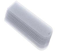 VILLCASE 10pcs Marque-pages Acryliques Vierges Lecture Loisirs Créatifs, Solide et Pratiques, Design Élégant Argenté pour Adultes et Garçon et Filles