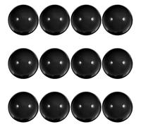 VILLCASE 12 Pièces Boutons de Porte Placard Ronds Style Nez de Clown Poignées Décoratives pour Tiroirs Armoires Cuisine et Salle de Bain Quincaillerie Meuble Compacte et Originale