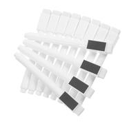 VILLCASE 12 Pièces Marqueurs à Craie Liquide Blanc avec Brosse Lot de Stylos pour Tableau Magnétique pour Écoles et Bureaux Effaçable Facilement