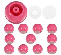 VILLCASE 12 Pièces Poignées Tiroir Boutons Armoire Forme Nez de Clown Décoratifs pour Cuisine Salle de Bain Placards Accessoires Quincaillerie Rangement Installation Facile Design Unique