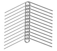 VILLCASE 12 pièces Ressort de Remplacement pour Sécateurs de Jardinage Acier Inoxydable Ressorts Volute Robustes et Compacts Accessoire Pratique pour Outils Coupe Compatible Plupart des