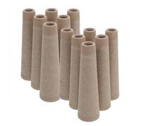 VILLCASE 12 Pièces Tubes à Enrouler pour Laine Bobines de Fil Compactes et Portables pour Machine à Tricoter et Crochet Accessoires Polyvalents pour Projets de Tissage et Couture