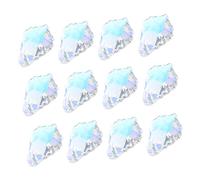 VILLCASE 12pièces Pendules Cristal Érable Attrape-soleil Pour Fenêtres Décorations De Pendentifs Cristal Pour Intérieur