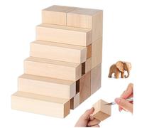 VILLCASE 13 Pièces Set de Blocs de Tilleul pour Sculpture Tendre Facile à Sculpter Kit DIY pour Artistes et Loisirs Créatifs