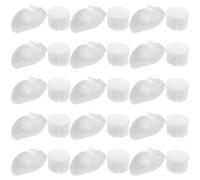 VILLCASE 15 Ensembles Plant Cups with Hydroponic Sponge for Balcony Gardening Plastic Cups for Soilless Vegetable Cultivation Space-Saving Hydroponic Growing Kit