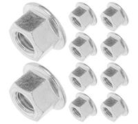 VILLCASE 15 Pièces Kit D'accessoires pour Guide-chaîne de Tronçonneuse en Acier Argenté Écrous à Riveter et Adaptateur de Perçage, Installation Facile et Précision Réglable