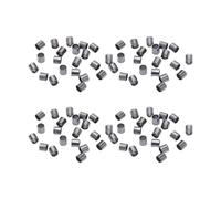 VILLCASE 1500pièces Perles à Écraser Cuivre Noir Petites Perles Tubulaires Accessoires pour Fabrication De Bijoux