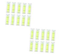 VILLCASE 2 Ensembles Mini À Bulle Portable Vert Outil De Mesure Pour Menuiserie Et Sculpture Sur Barrette Carré Pour Ajustement 10 Pièces * 2