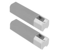 VILLCASE 2 Pièces Bouton de Cordon de Store, Poignée Ronde | Remplacement Rapide, Surface Givrée Lisse, pour Chaînes de Stores Enrouleurs et Rideaux, Maintenance DIY
