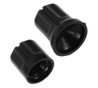 VILLCASE 2 Pièces Boutons de de Volume avec Insert pour Remplacement de Potentiomètre Boutons Ajustables pour Interphones Radios et Appareils Électroniques Installation Facile et Précise