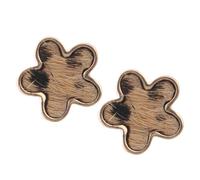 VILLCASE 2 Pièces Bracelet Décorations Charms Fleurs Motifs Léopard pour Montre Accessoire pour Strap