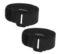VILLCASE 2 Pièces Collier de Chant de Coq en Nylon Noir Réglable, Bande Antibruit Remplaçable pour Poulet, Prévient L'irritation et Assure Un Confort