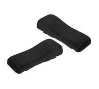 VILLCASE 2 Pièces Coussin Accoudoir Chaise Ergonomique avec Housse Lavable Coussin de Soutien Rembourré pour Fauteuil Bureau et Gaming Rehausseur Confortable avec Sangles Ajustables