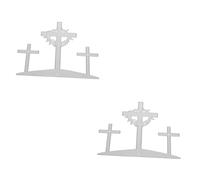 VILLCASE 2 Pièces Die Découpe Halloween Acier Matrice Résistante pour Scrapbooking Décorations et Cartes Diy