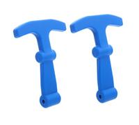 VILLCASE 2 Pièces Handle Rubber Cooler Latch Heavy Duty Replacement For Freezer Chest Fishing And Camping Cooler Spare Parts Insulated Lid Catch