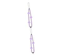 VILLCASE 2 Pièces Lanière Décorative pour Téléphone Portable Perles Perte Corde à Porter Au Poignet pour Accessoires Mobiles