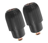 VILLCASE 2 Pièces Mécanisme de Base avec Bouton à Ressort Plateau de Siège pour Fauteuil Pivotant Ajustement Facile et Support Stable pour Confort Optimal à