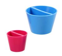 VILLCASE 2 Pièces Outils de Modelage Céramique pour Poterie DIY Cônes de Finition de Bord Polyvalents Kit de Moules pour Débutants et