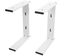 VILLCASE 2 Pièces Pieds de Support pour Machine Artisanale Compatible avec Cricut Maker Explore Series, Support de Bureau en Fer, Structure Inclinée, pour Utility Cart