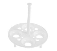 VILLCASE 2 pièces Support à Œufs Résistant Haute Température Panier Vapeur pour Cuisson Œufs Vapeur Eau Compatible Air Fryer et Accessoires