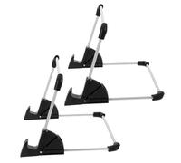 VILLCASE 2 Pièces Support Réglable pour Tablette Lumineuse A4 en Plastique et Alliage Argenté, Léger et Pliable, pour Artistes à Domicile Voyage