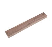 VILLCASE 2 Pièces Tiges Carrées en Bois de Noyer Noir pour Projets Diy, Décor Mural, Matériau Solide et Facile à Travailler, Aspect Naturel Élégant et Teinte Brune