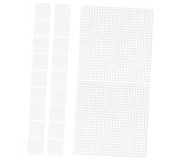 VILLCASE 20 Pièces Maille Transparent pour Broderie et Tricot Grille Plastique Flexible pour Projets Diy