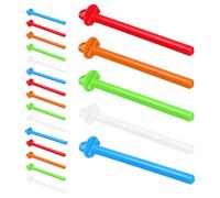 VILLCASE 20 Pièces Perchoir pour Oiseaux Support Léger, en Plastique | Pinsons et Calopsittes, Structure Amovible Multifonction, Stimulation Mentale, Usage Voyage et Boutique