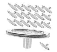 VILLCASE 20 pièces Remontoirs Clé Boîte Musique Poignées Boutons Ergonomiques Accessoires DIY Faciles à Installer Clé Remplacement Résistante Kit Réparation Manivelle