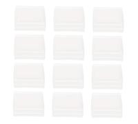 VILLCASE 20 Pièces Tampon Encreur Vierge Encreurs Pour Vierges De Bureau Tampon De Vide Blanche Plastique