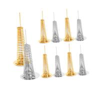 VILLCASE 20 Pièces Toy Springs Holder Dashboard Base Lightweight DIY Dancing Doll Spring Stand for Shaking Head Figures Flexible Craft Supplies for Car and Desktop Decoration