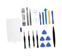 VILLCASE 21 Pièces Kit de Réparation pour Smartphone et Électroniques Ensemble de Tournevis avec Outils de Démontage et Prying Pratique et Portable pour Remplacer Écran et Batterie