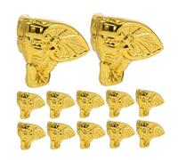 VILLCASE 24pièces Boîte Décoratifs Plastique avec Forme De Trompe Éléphant Protection Angle pour Coffrets à Bijoux Coins De Boîte Et Trésors